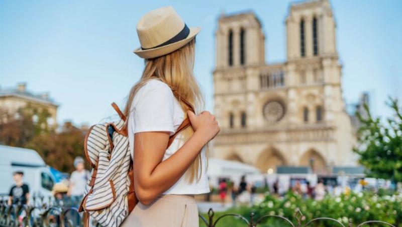 Carte du reseau de transport en commun autour de Notre Dame de Paris